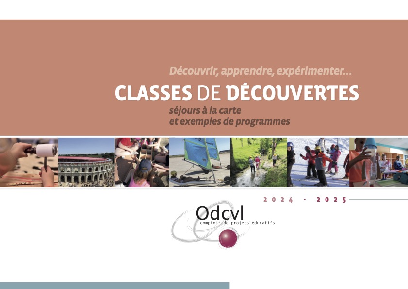 Catalogue Classes de Découvertes Odcvl