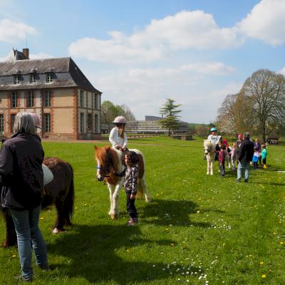 Poney et enfant